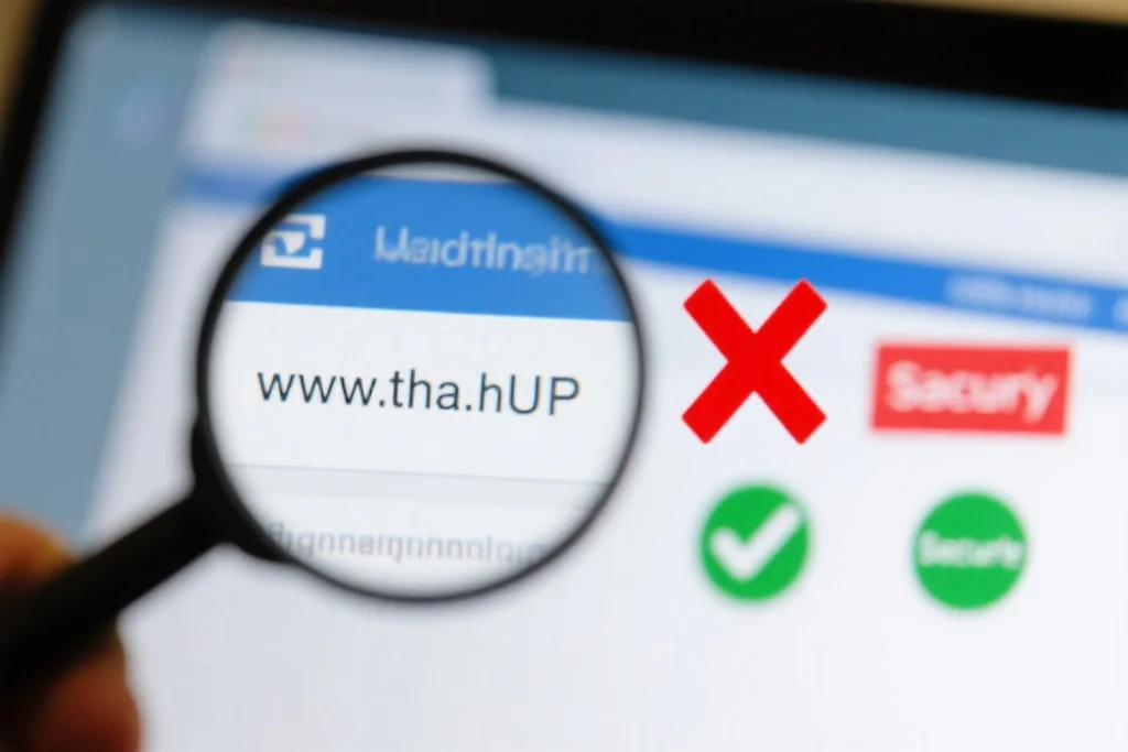 识别虚假网站的URL和特征